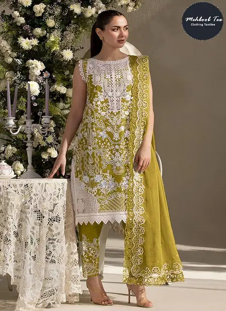 Mehboob Tex 1771 Cotton Embroidery Pakistani Salwar Suits Wholesale Online
